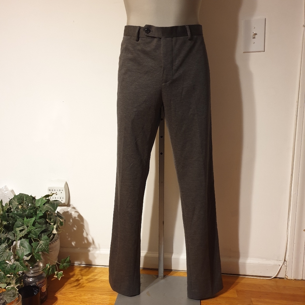 Gray Knit Pants